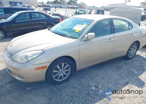 2004 Lexus Es 330 from USA, damaged, VIN JTHBA30GX45029310